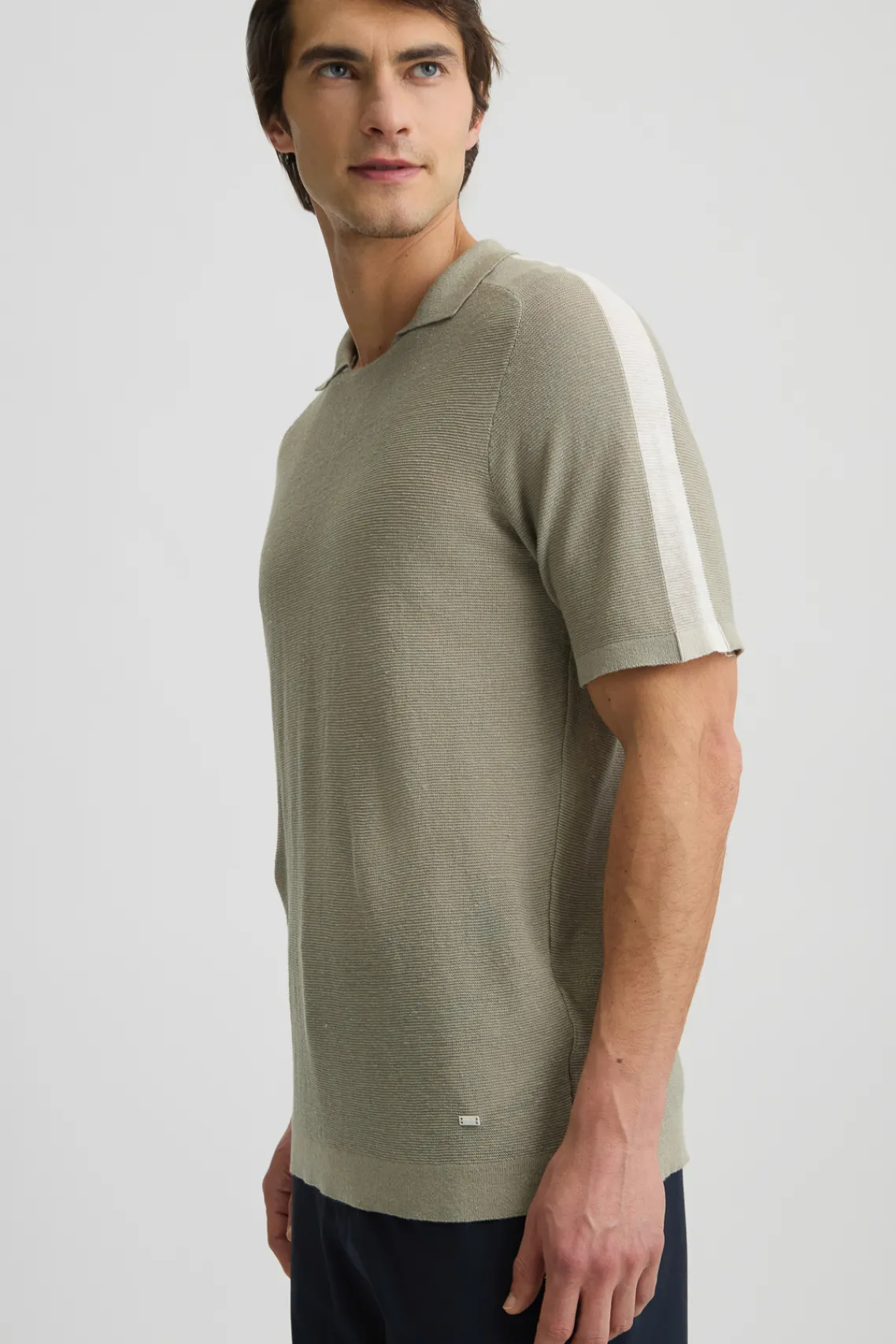 Liu Jo Camiseta color salvia para hombre-Hombre Jerséis Y Sudaderas