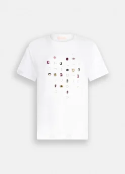 Liu Jo Camiseta con aplicaciones-Mujer Camisetas Y Tops