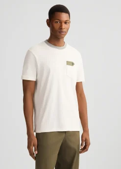 Liu Jo Camiseta con bolsillo-Hombre Polos Y Camisetas