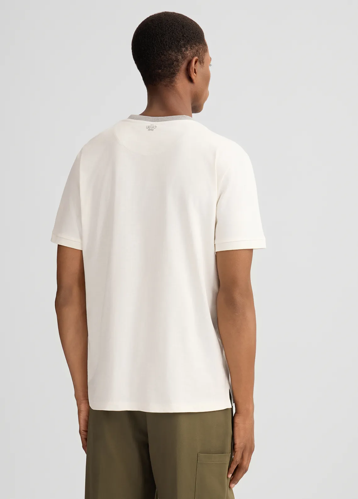 Liu Jo Camiseta con bolsillo-Hombre Polos Y Camisetas