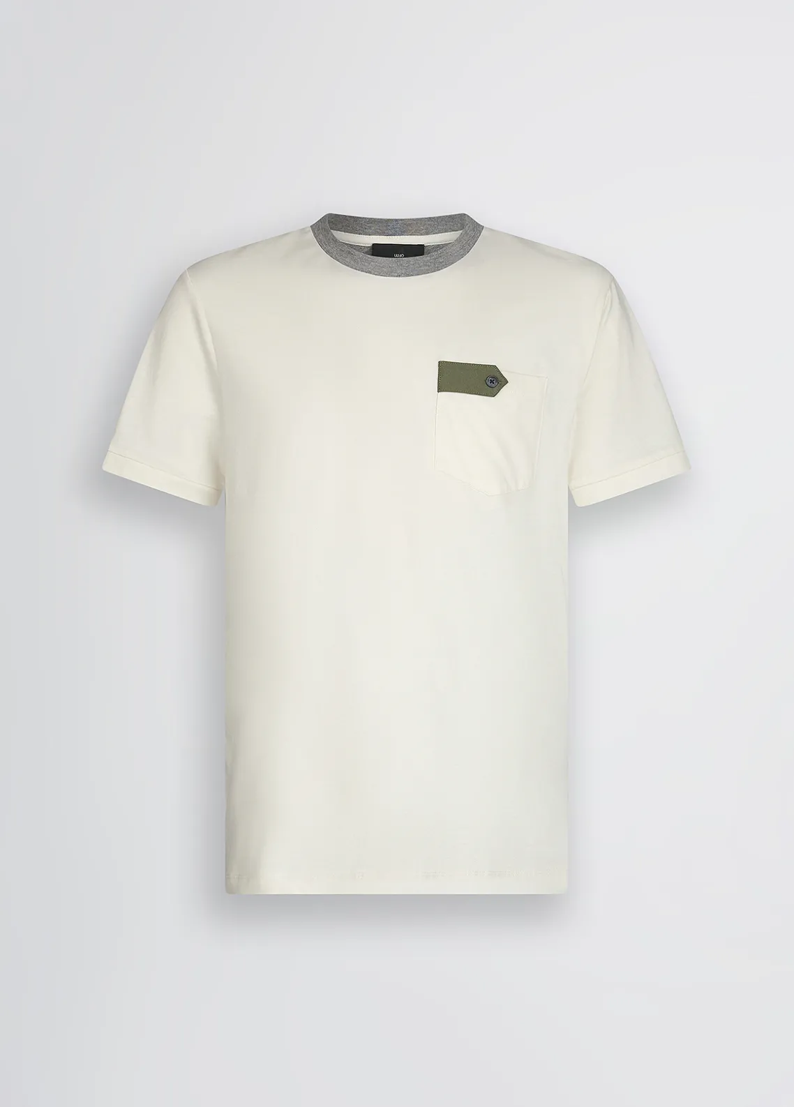 Liu Jo Camiseta con bolsillo-Hombre Polos Y Camisetas