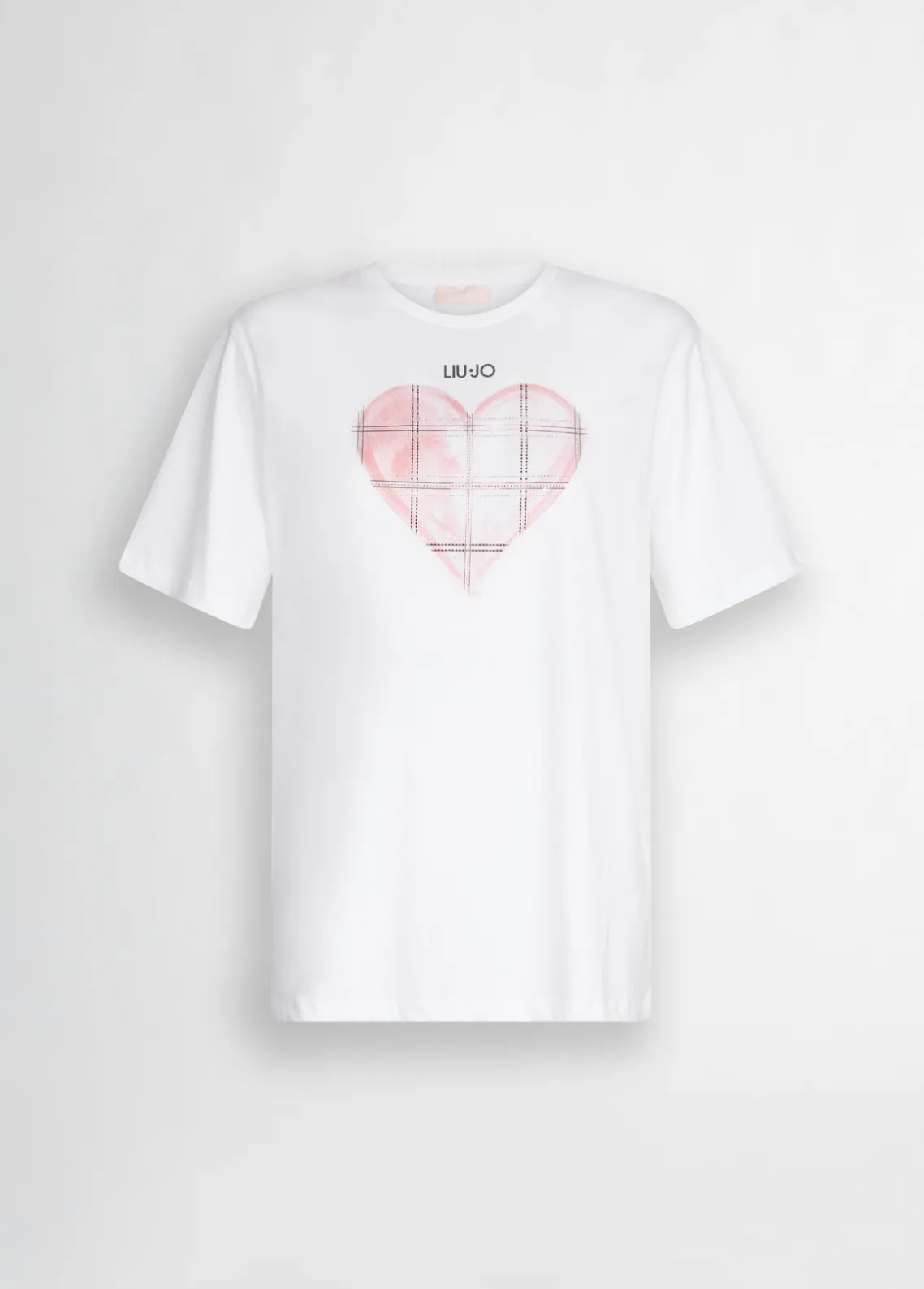 Liu Jo Camiseta con corazón y strass-Mujer Camisetas Y Tops