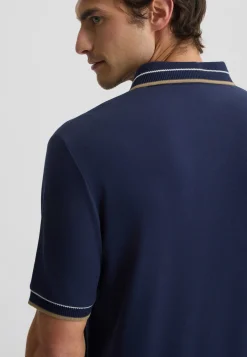 Liu Jo Camiseta con cuello cubano-Hombre Polos Y Camisetas