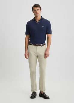 Liu Jo Camiseta con cuello cubano-Hombre Polos Y Camisetas