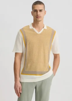 Liu Jo Camiseta con detalle de punto-Hombre Jerséis Y Sudaderas|Polos Y Camisetas