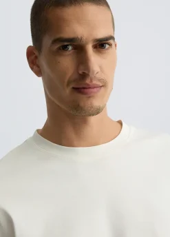 Liu Jo Camiseta con detalles de popelina-Hombre Polos Y Camisetas
