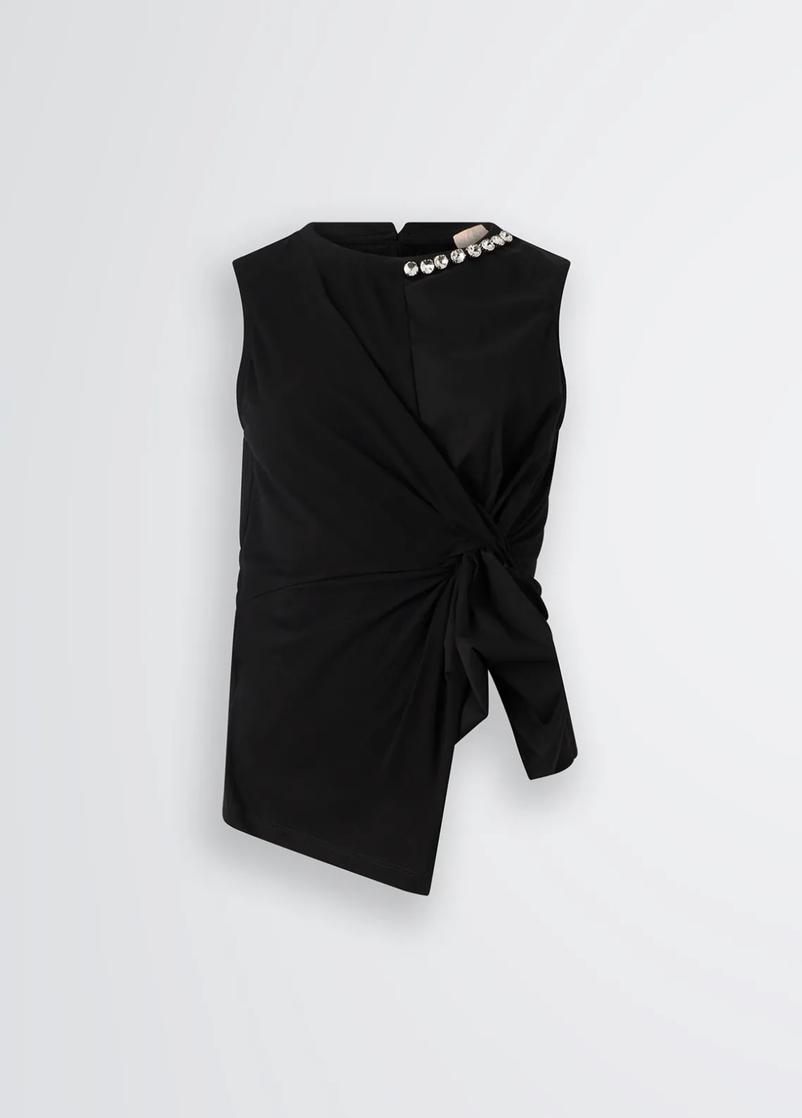 Liu Jo Camiseta con drapeado-Mujer Camisetas Y Tops