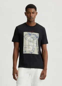 Liu Jo Camiseta con estampado-Hombre Polos Y Camisetas