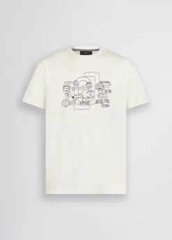 Liu Jo Camiseta con estampado-Hombre Polos Y Camisetas