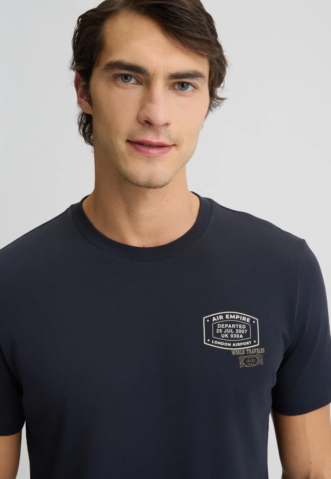 Liu Jo Camiseta con estampado-Hombre Polos Y Camisetas