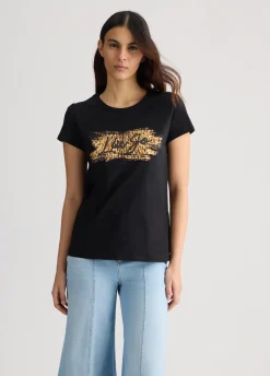 Liu Jo Camiseta con estampado animal-Mujer Camisetas Y Tops