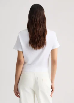Liu Jo Camiseta con estampado y nudo-Mujer Camisetas Y Tops