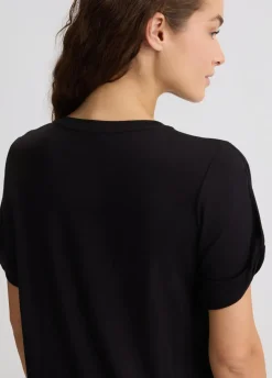 Liu Jo Camiseta con estampado y strass-Mujer Moda Baño|Camisetas Y Tops