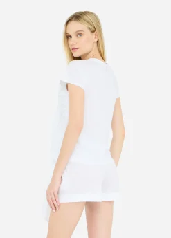 Liu Jo Camiseta con lazo-Mujer Camisetas Y Tops