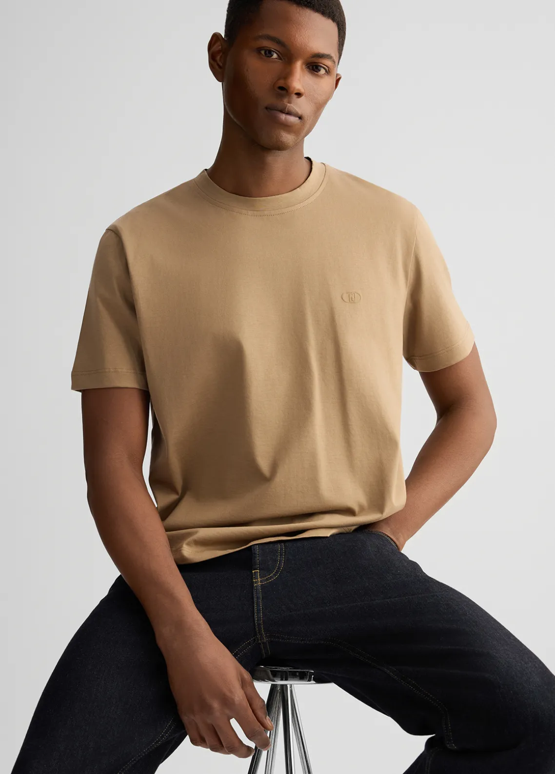 Liu Jo Camiseta con logo-Hombre Polos Y Camisetas