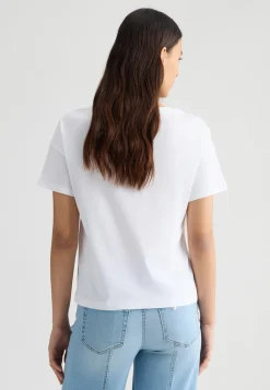 Liu Jo Camiseta con logotipo-Mujer Moda Baño|Camisetas Y Tops