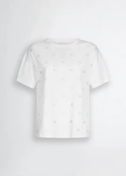 Liu Jo Camiseta con logotipo-Mujer Camisetas Y Tops