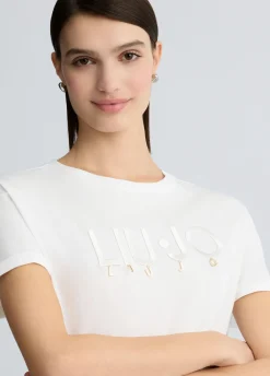 Liu Jo Camiseta con logotipo-Mujer Camisetas Y Tops