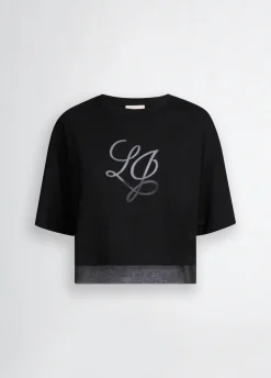 Liu Jo Camiseta con logotipo-Mujer Camisetas Y Tops