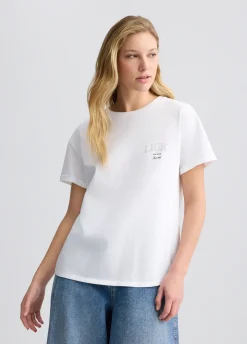 Liu Jo Camiseta con logotipo-Mujer Camisetas Y Tops