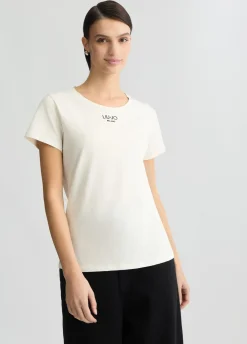 Liu Jo Camiseta con logotipo-Mujer Camisetas Y Tops