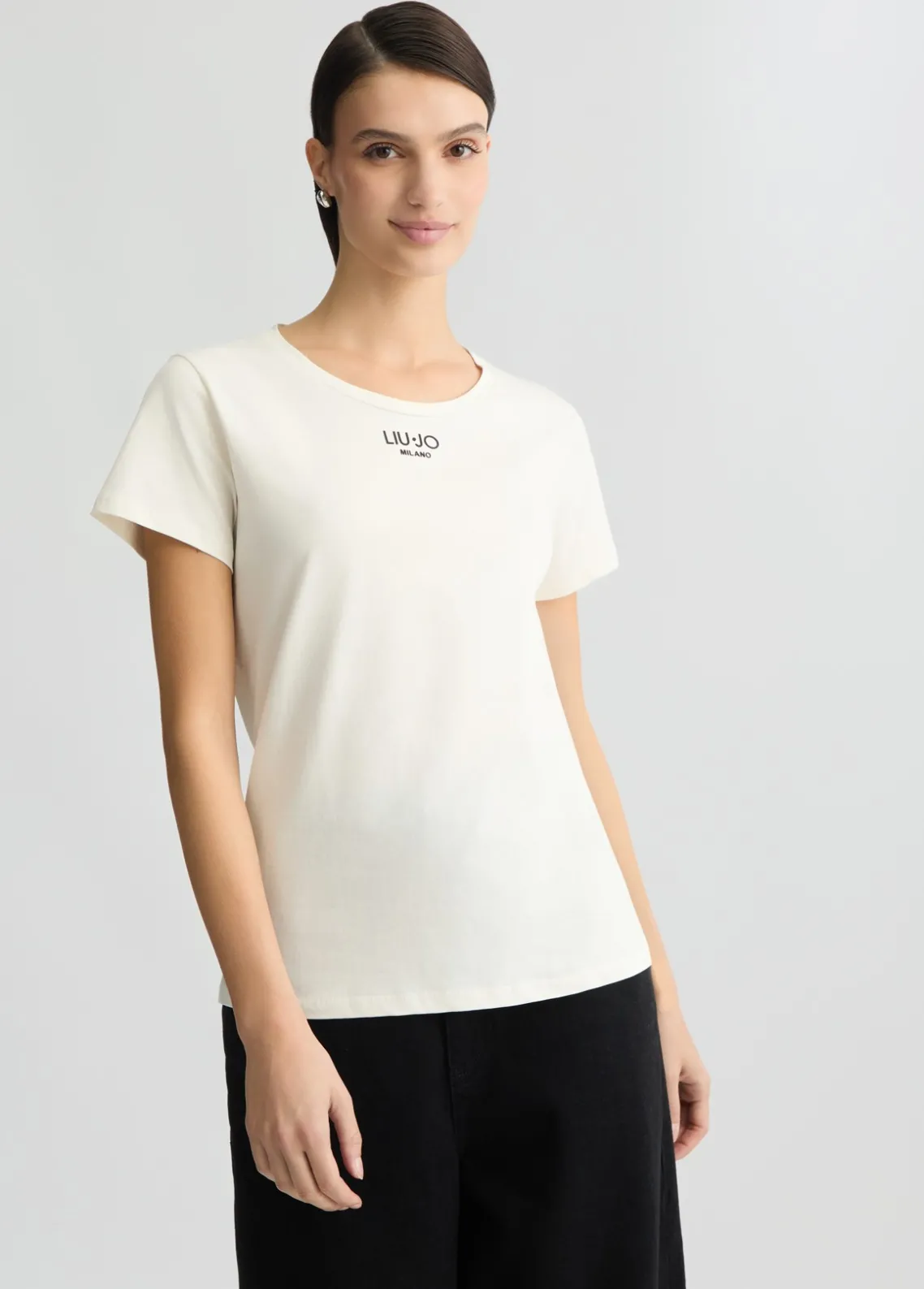 Liu Jo Camiseta con logotipo-Mujer Camisetas Y Tops