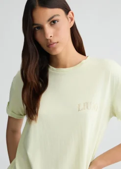Liu Jo Camiseta con logotipo-Mujer Camisetas Y Tops