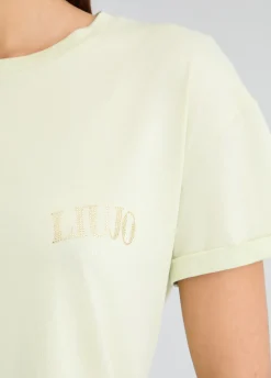 Liu Jo Camiseta con logotipo-Mujer Camisetas Y Tops