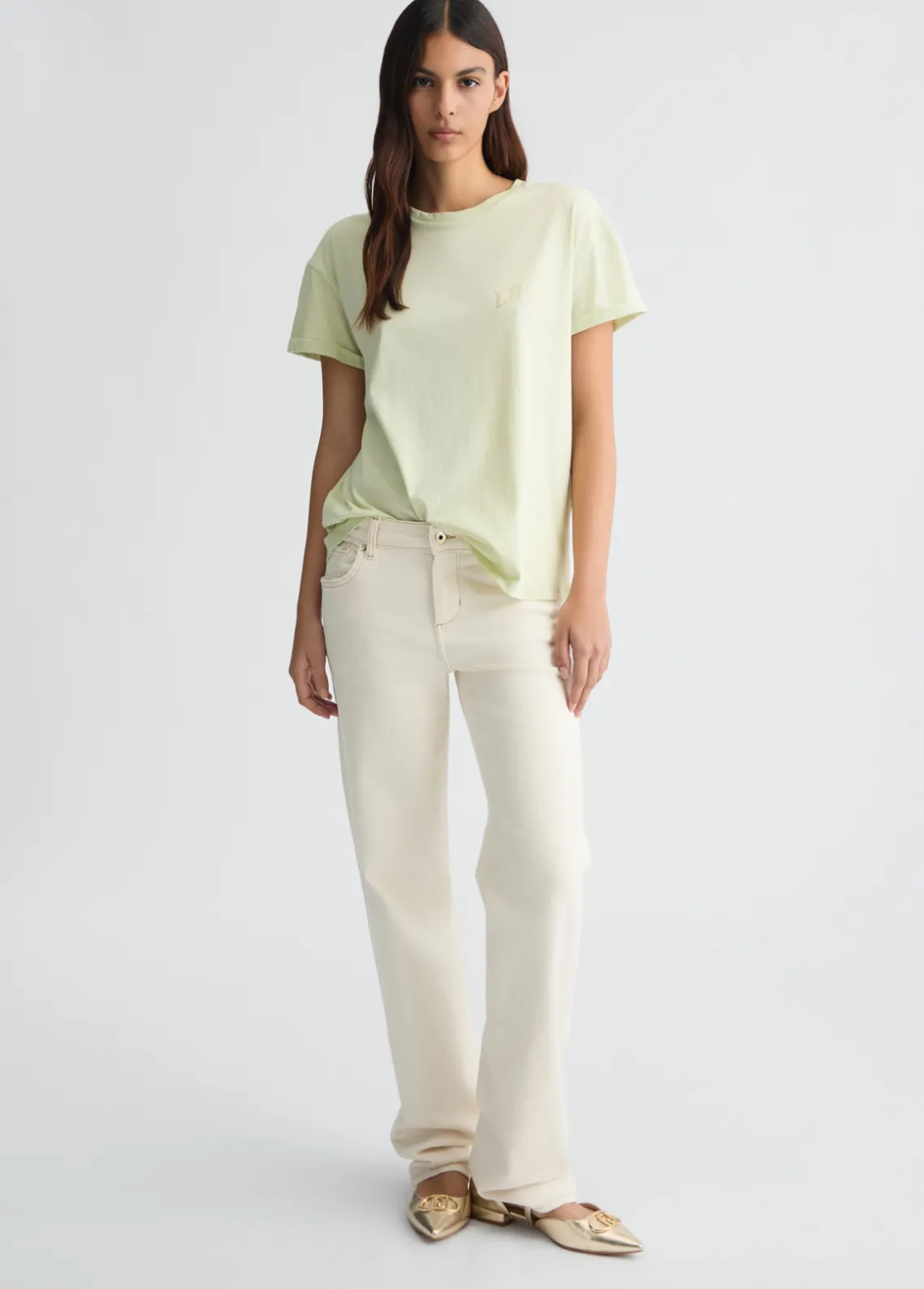 Liu Jo Camiseta con logotipo-Mujer Camisetas Y Tops