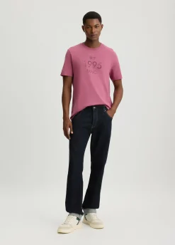 Liu Jo Camiseta con logotipo estampado-Hombre Polos Y Camisetas