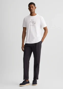 Liu Jo Camiseta con logotipo estampado-Hombre Polos Y Camisetas