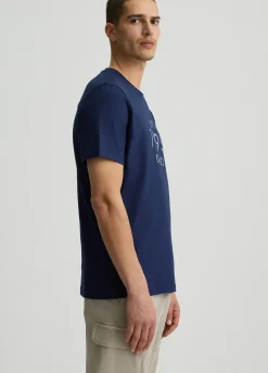Liu Jo Camiseta con logotipo estampado-Hombre Polos Y Camisetas