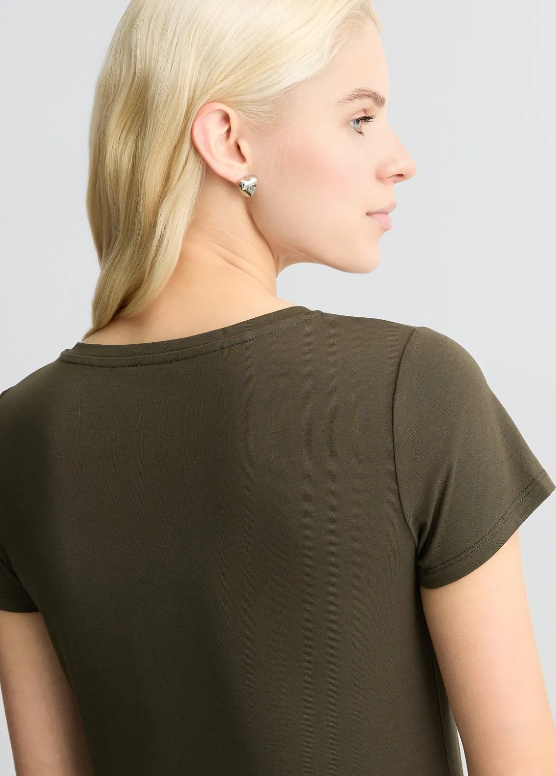 Liu Jo Camiseta con logotipo y strass-Mujer Moda Baño|Camisetas Y Tops