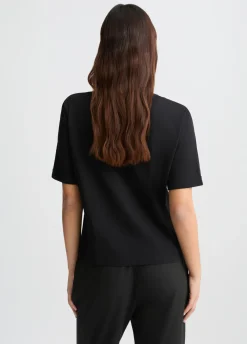 Liu Jo Camiseta con logotipo y strass-Mujer Ropa Deportiva|Camisetas Y Tops