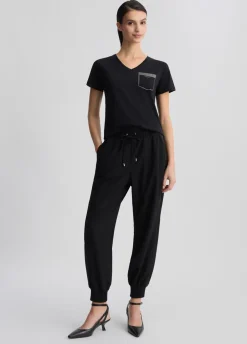 Liu Jo Camiseta con strass-Mujer Ropa Deportiva|Camisetas Y Tops