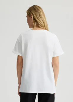 Liu Jo Camiseta con strass-Mujer Camisetas Y Tops