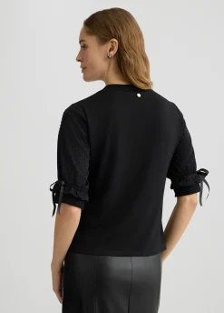 Liu Jo Camiseta con strass-Mujer Camisas Y Blusas