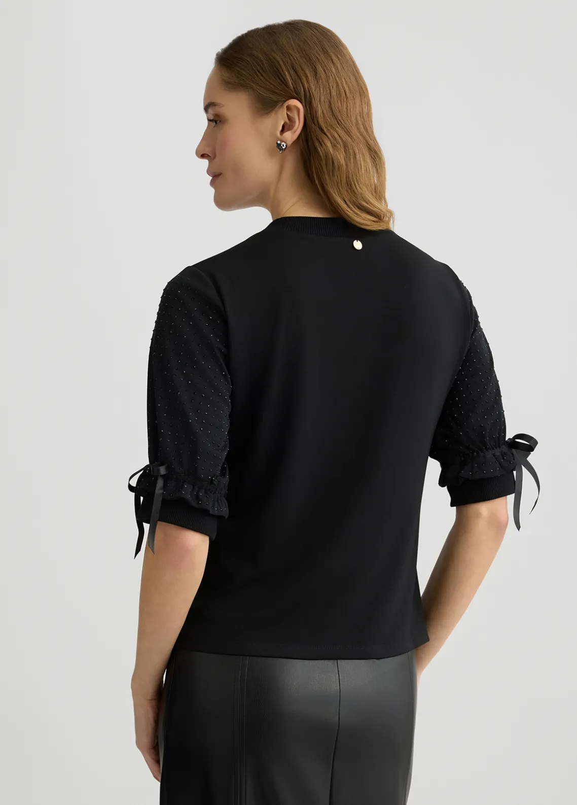 Liu Jo Camiseta con strass-Mujer Camisas Y Blusas