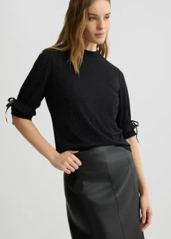 Liu Jo Camiseta con strass-Mujer Camisas Y Blusas