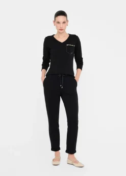 Liu Jo Camiseta con strass-Mujer Camisetas Y Tops