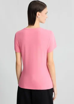 Liu Jo Camiseta con strass-Mujer Ropa Deportiva|Camisetas Y Tops