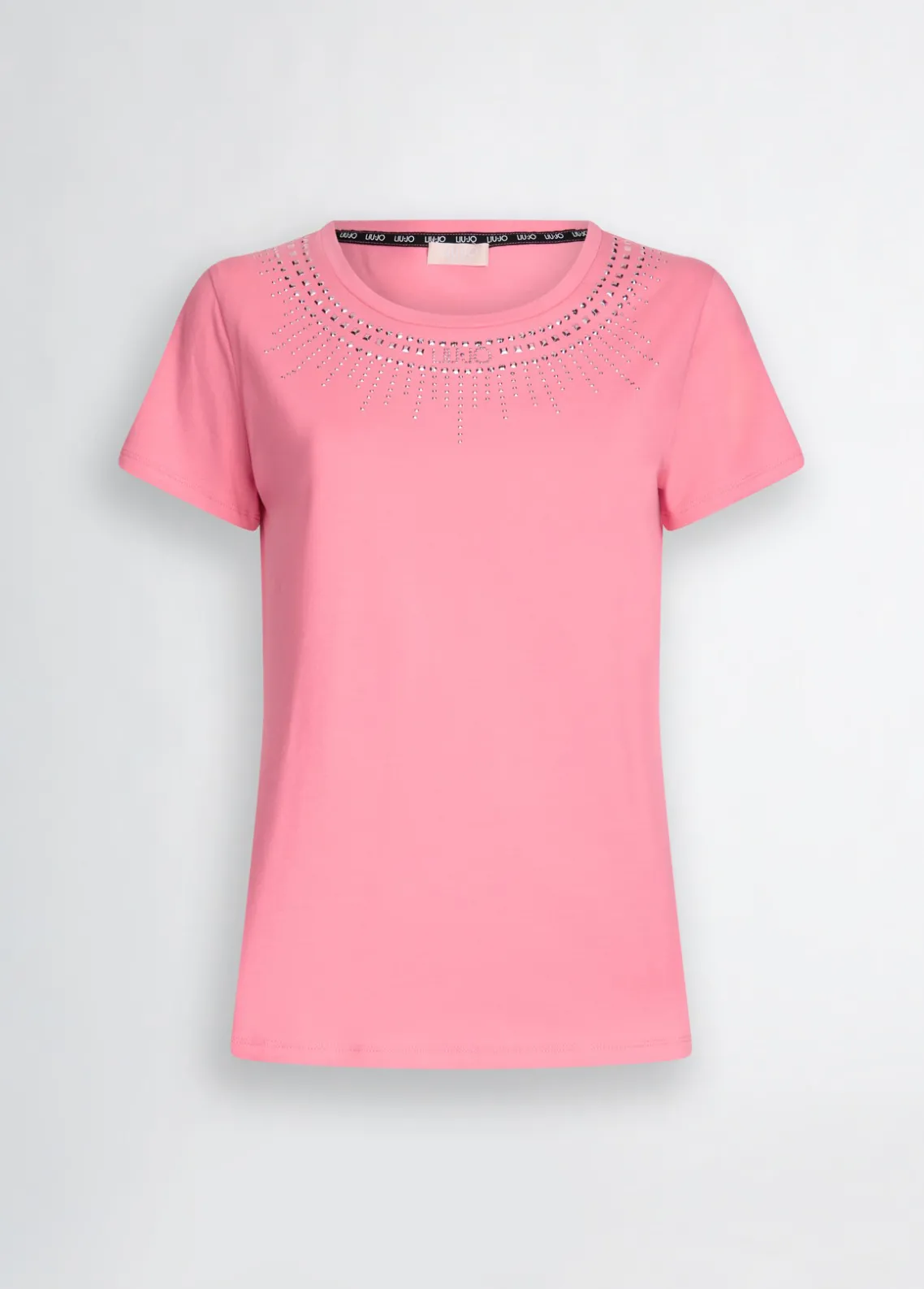 Liu Jo Camiseta con strass-Mujer Ropa Deportiva|Camisetas Y Tops