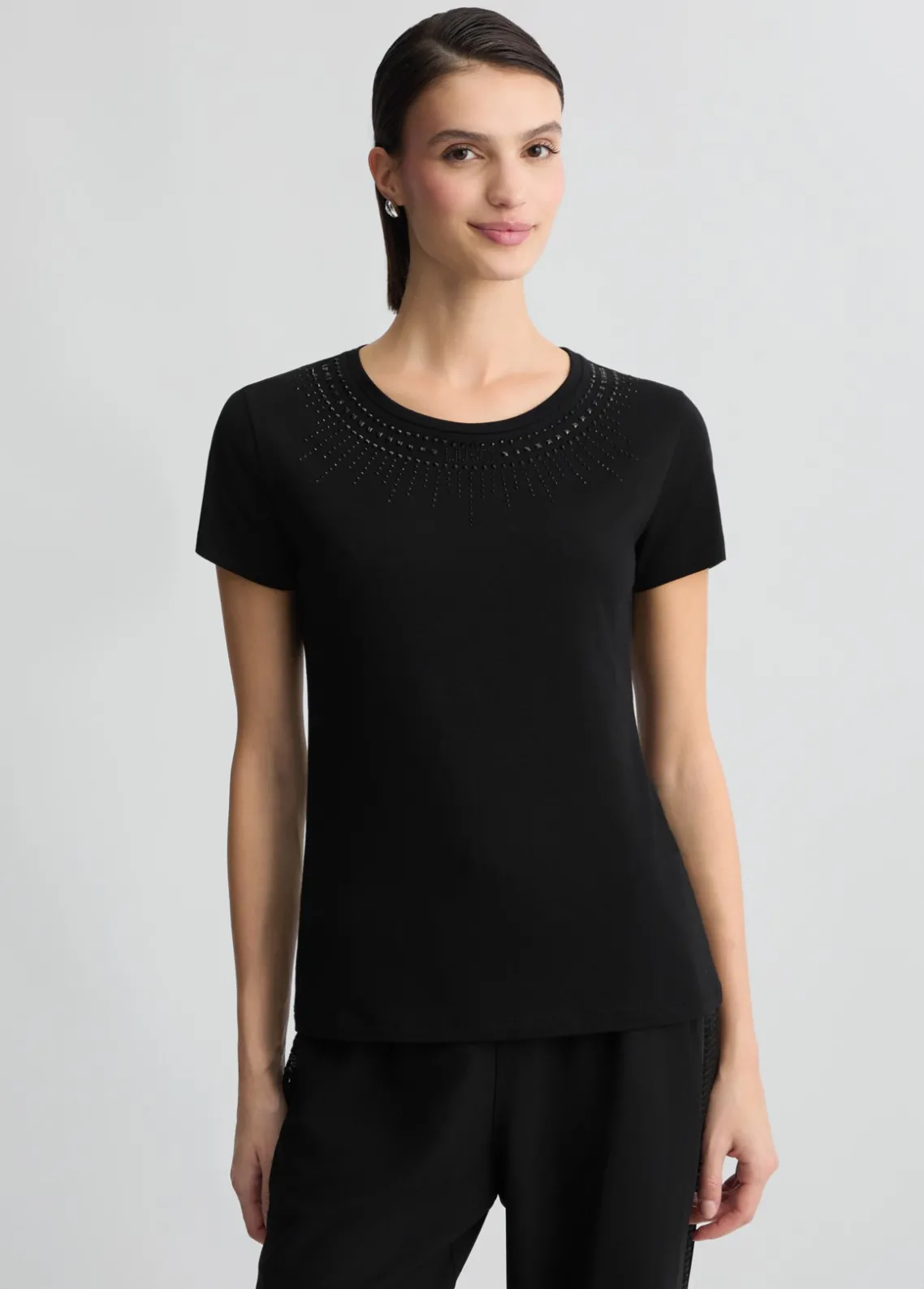 Liu Jo Camiseta con strass-Mujer Camisetas Y Tops