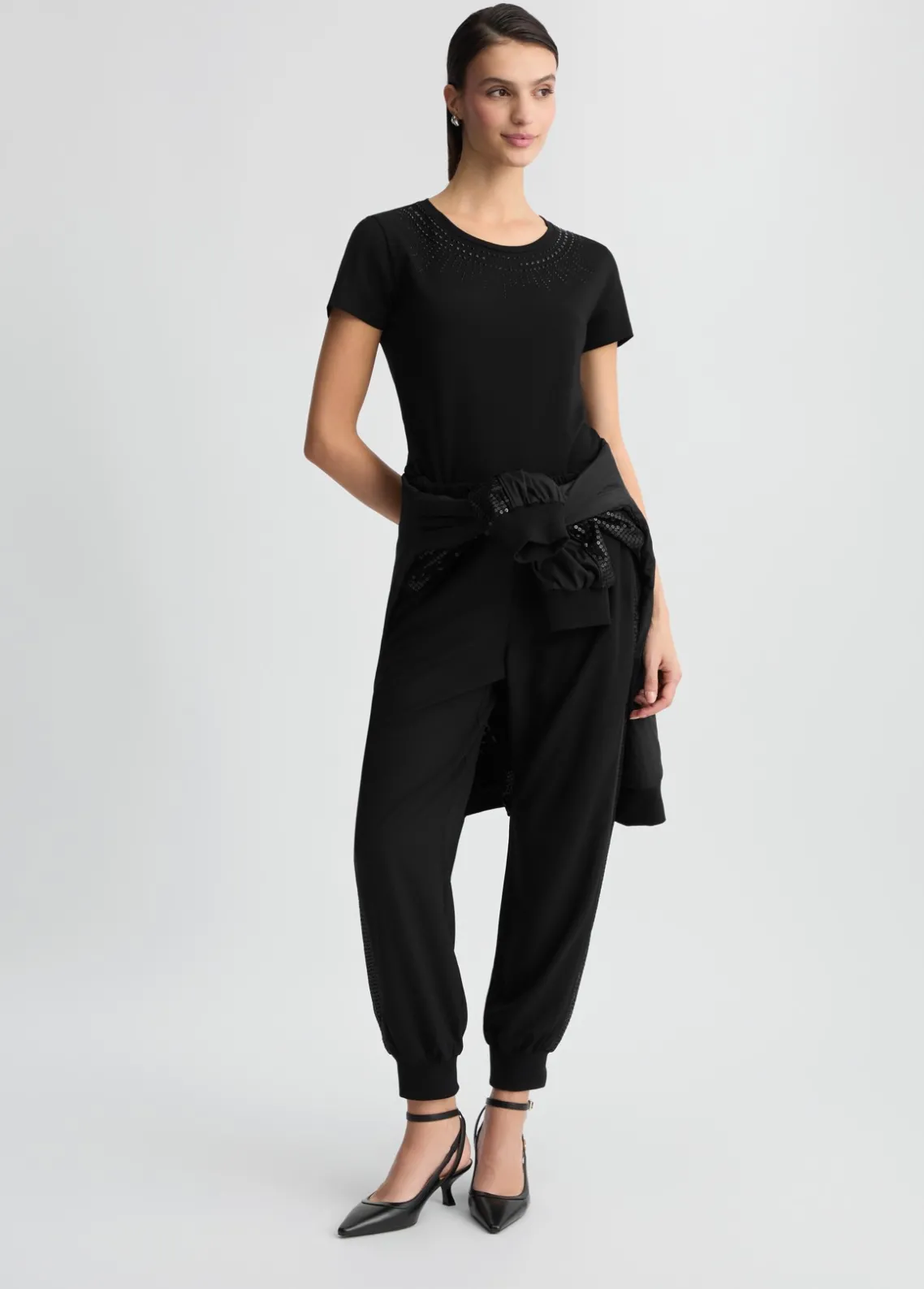 Liu Jo Camiseta con strass-Mujer Camisetas Y Tops