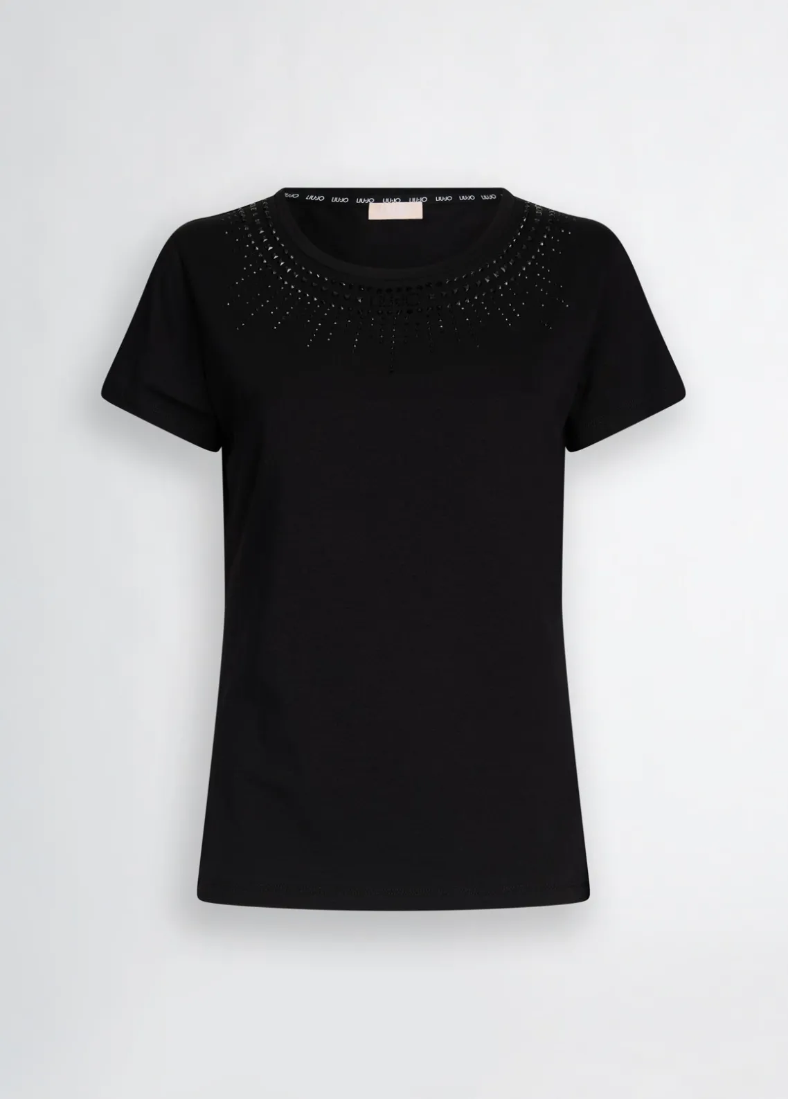 Liu Jo Camiseta con strass-Mujer Camisetas Y Tops