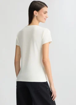 Liu Jo Camiseta con strass-Mujer Ropa Deportiva|Camisetas Y Tops