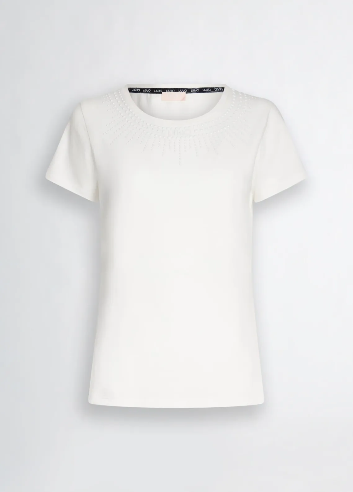 Liu Jo Camiseta con strass-Mujer Ropa Deportiva|Camisetas Y Tops