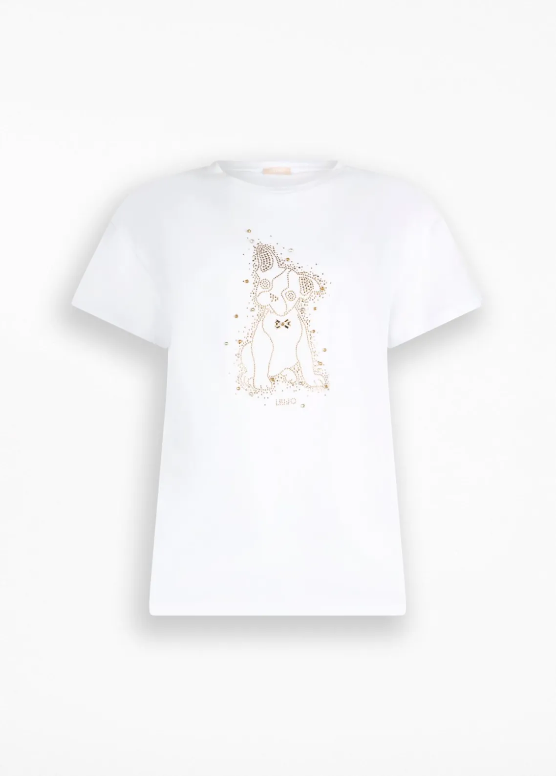 Liu Jo Camiseta con strass-Mujer Camisetas Y Tops