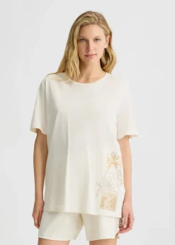 Liu Jo Camiseta con strass-Mujer Ropa Deportiva|Camisetas Y Tops