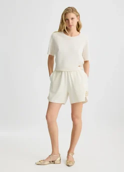 Liu Jo Camiseta con strass-Mujer Ropa Deportiva|Camisetas Y Tops